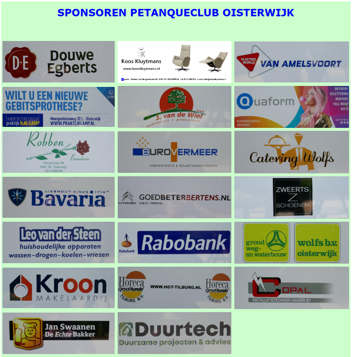 Sponsors